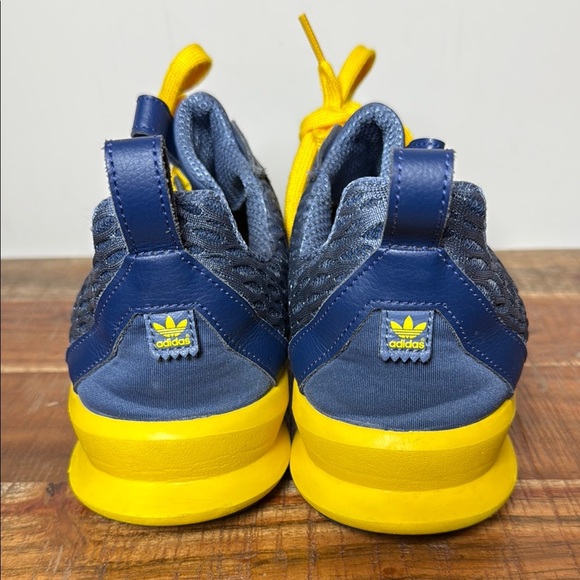 Adidas SL Loop Blue and Yellow Athletic Shoes with Mesh Upper, Men’s 12 - Picture 4 of 10